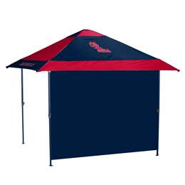 Ole Miss Rebels Mississippi Pagoda Tent Colored Frame + Weight Bags  