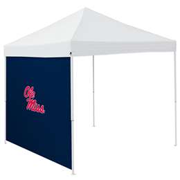 Ole Miss Rebels University of Mississippi 9 X 9 Side Panel Wall for Canopies