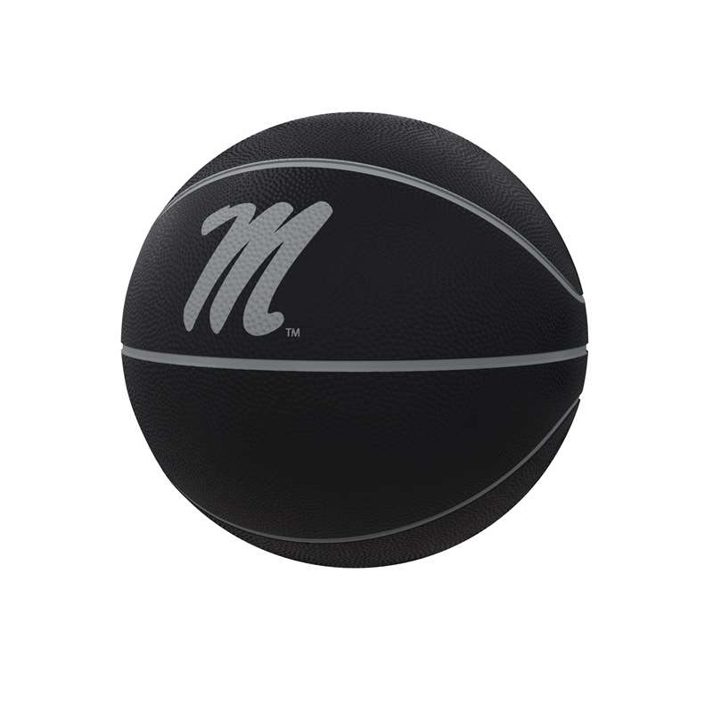 Ole Miss Rebels University of Mississippi Blackout Full-Size Composite Basketball