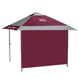 Mississippi State Bulldogs Pagoda Tent Colored Frame + Weight Bags  