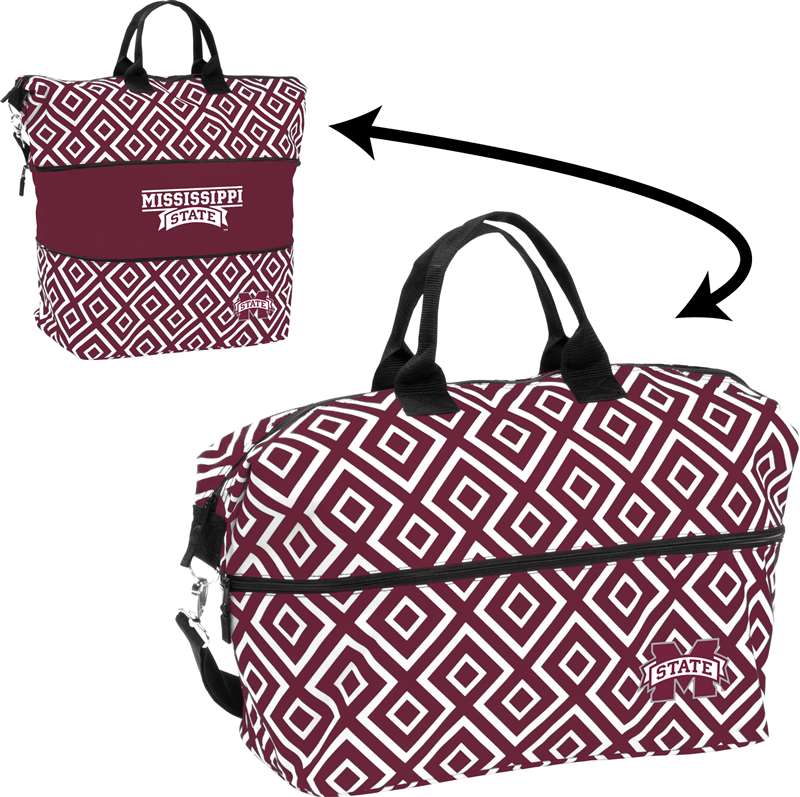 Mississippi State DD Expandable Tote