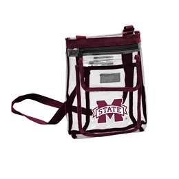 Mississippi State University Bulldogs Clear Gameday Crossbody Tote Bag  