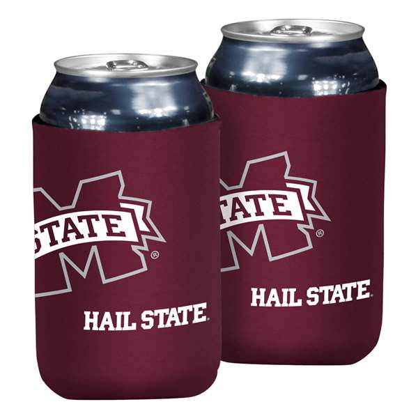 Mississippi State Oversized Logo Flat Coozie