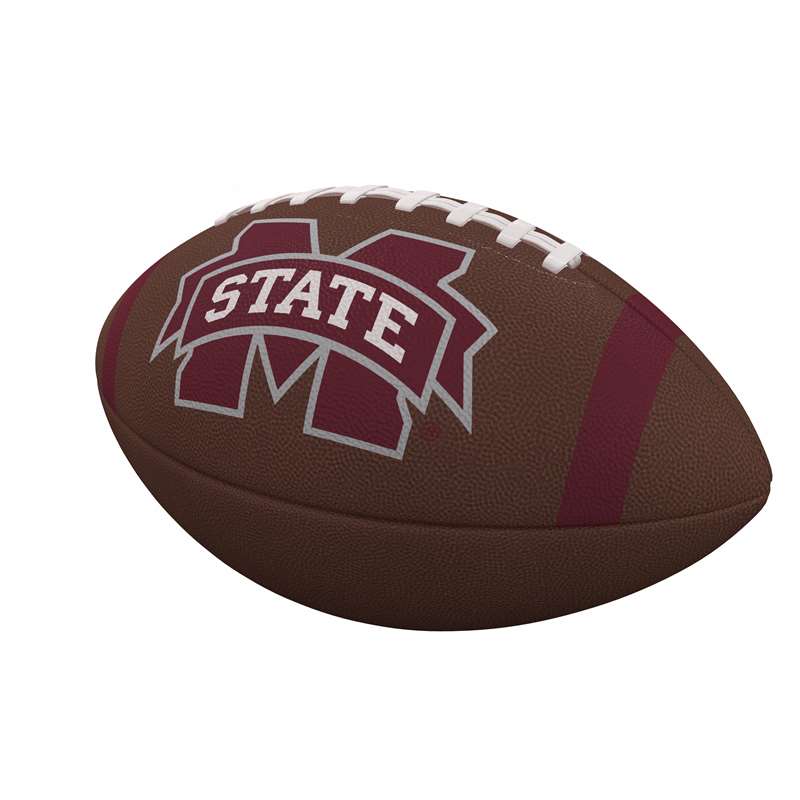 Mississippi State University Bulldogs Team Stripe Official Size Composite Football