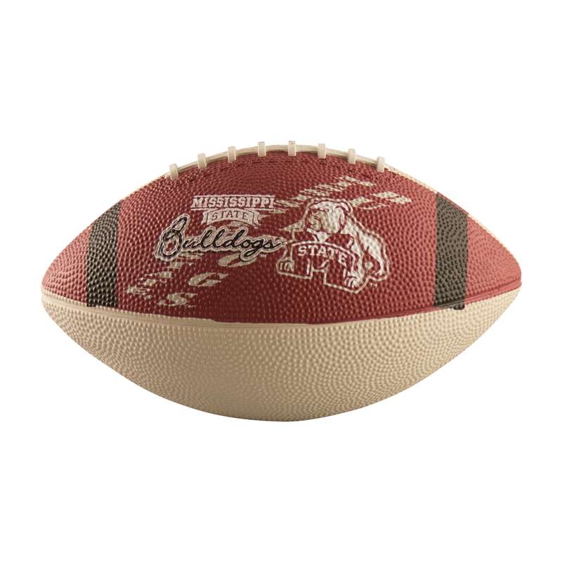 Mississippi State Junior-Size Rubber Football