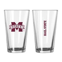 Mississippi State 16oz Gameday Pint Glass