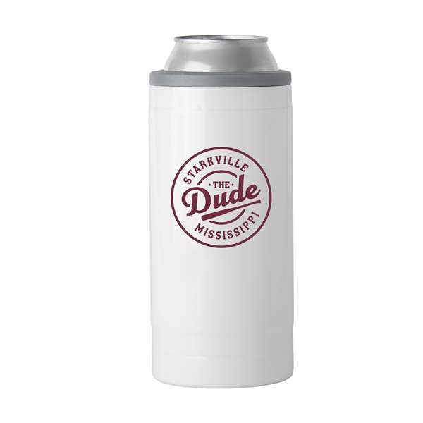 Mississippi State 12oz The Dude Slim Can Coolie