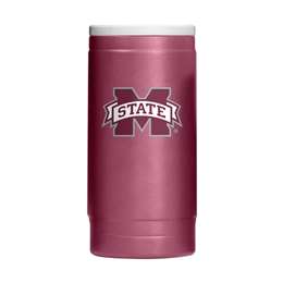 Mississippi State Flipside Powder Coat Slim Can Coolie