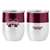 Mississippi State Colorblock 16oz Stainless Curved Beverage