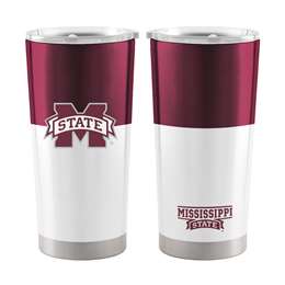 Mississippi State Colorblock 20oz Stainless Tumbler