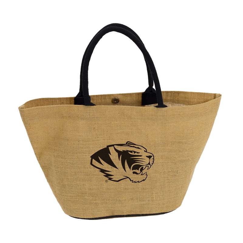 University of Missouri Tigers Avalon Jute Tote 66A - Avalon Jute