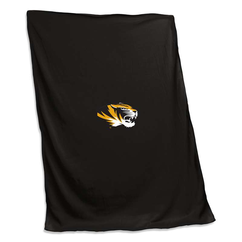 University of Missouri Tigers Sweatshirt Blanket 84 X 54 inches