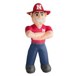 Nebraska Corn Huskers Inflatable Mascot 7 Ft Tall  59