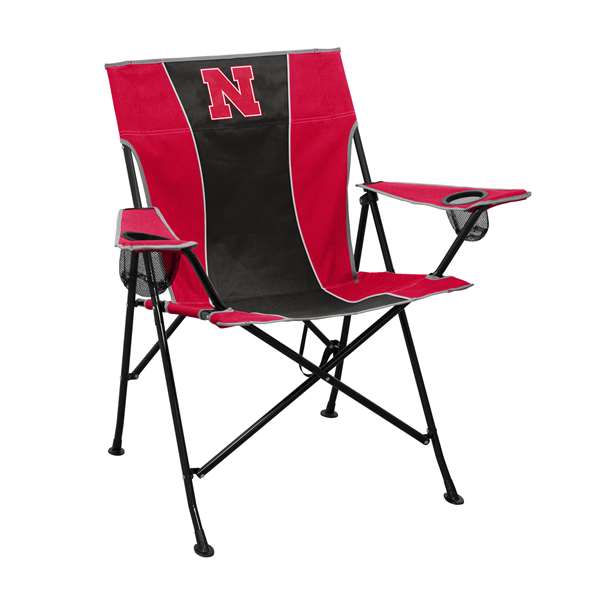 University of Nebraska Corn Huskers Pregame Folding Chair with Carry Bag