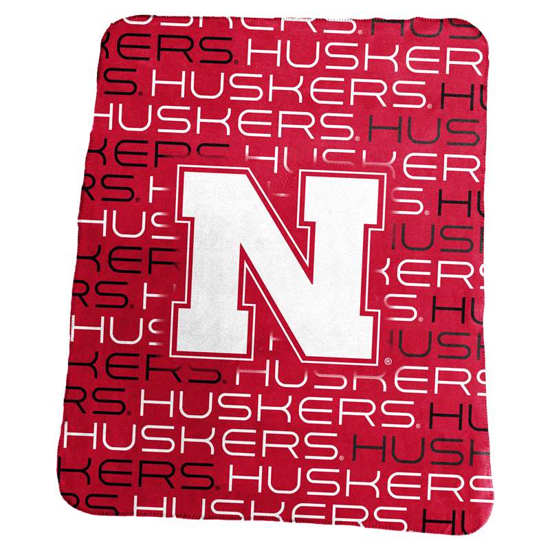 University of Nebraska Corn Huskers Classic Fleece Blanket