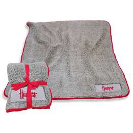 University of Nebraska Corn Huskers Frosty Fleece Blanket 60 X 50 inches