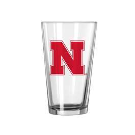 Nebraska Cornhuskers 16oz Pint Beverage Glass