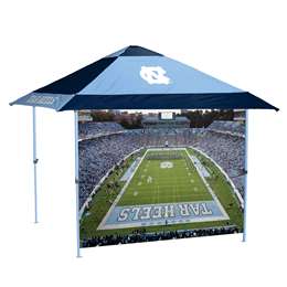 North Carolina Tar heels Canopy Tent 12X12 Pagoda with Side Wall