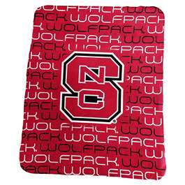 North Carolina State University Wolfpack Classic Fleece Throw Blanket