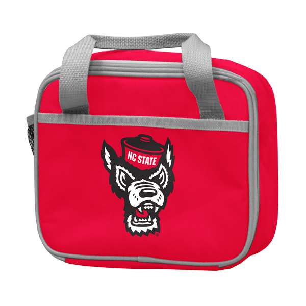 North Carolina State University Red Lunch Box f/ Primary Logo