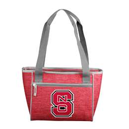 North Carolina State University Wolfpack Crosshatch 16 Can Cooler Tote Bag