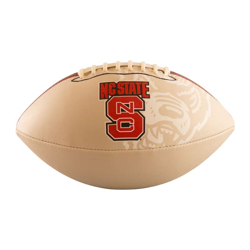 North Carolina State University Wolfpack Official Size Autograph Football