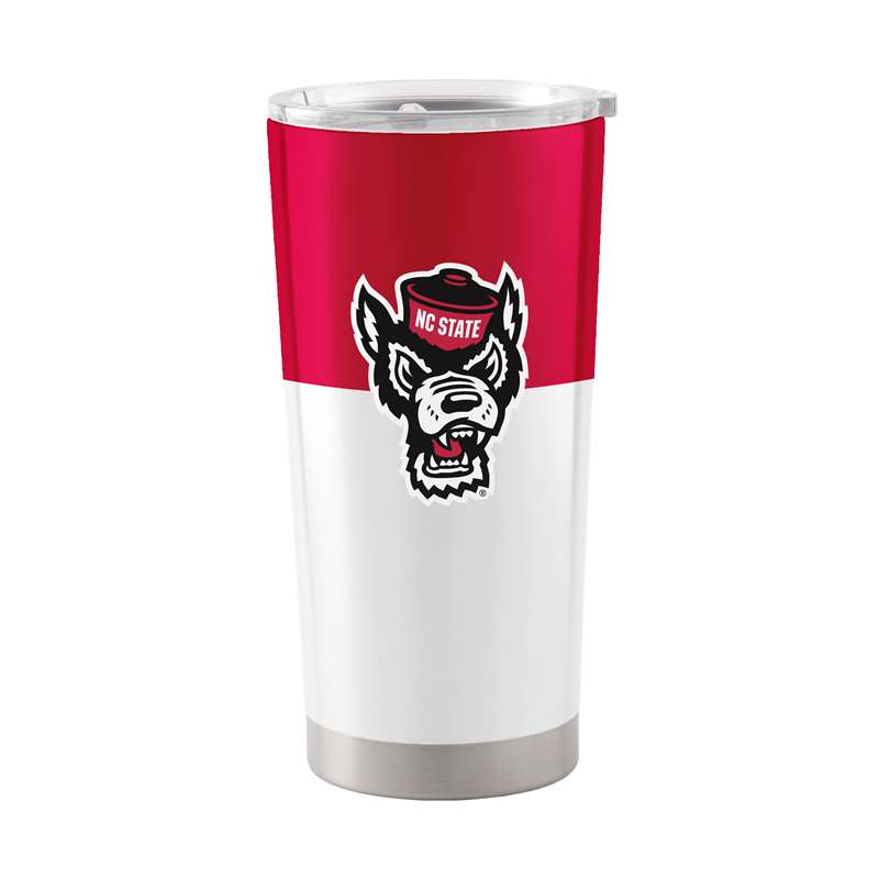 NC State 20oz Colorblock Stainless Tumbler