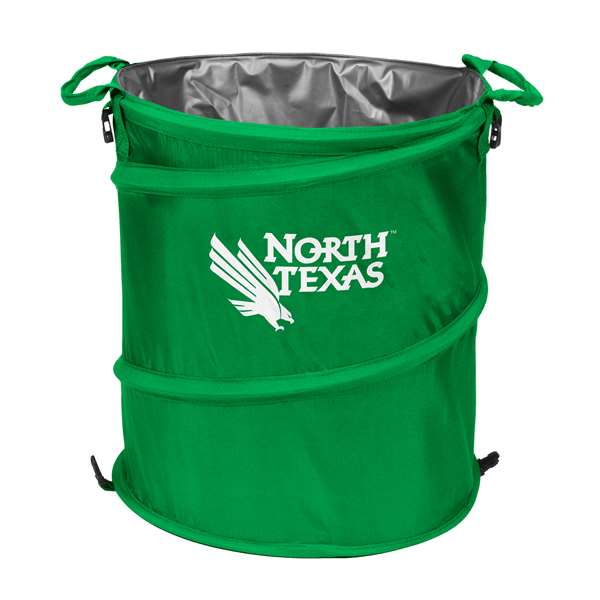North Texas State University Mean GreenTrash Can, Hamper, Cooler