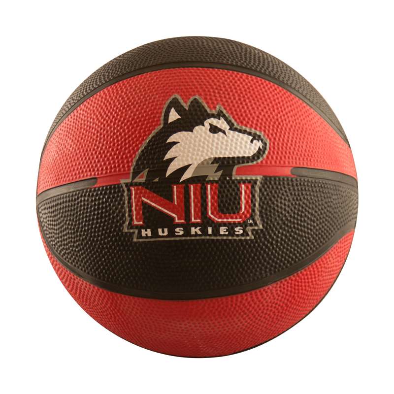 Northern Illinois University Repeating Logo Youth Size Rubber Basketball