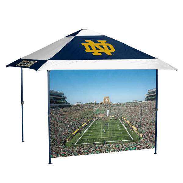 Notre Dame Fighting Irish Canopy Tent 12X12 Pagoda with Side Wall  
