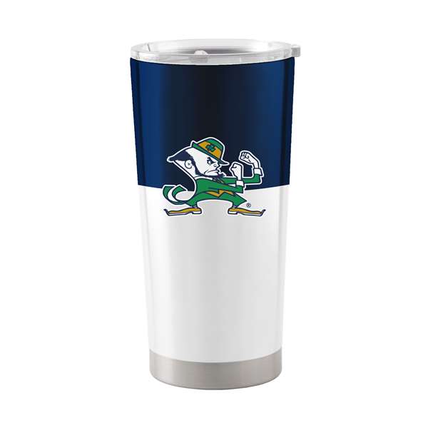 Notre Dame 20oz Colorblock Stainless Tumbler