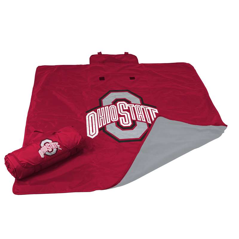 Ohio State University Buckeyes All Weather Stadium Blanket