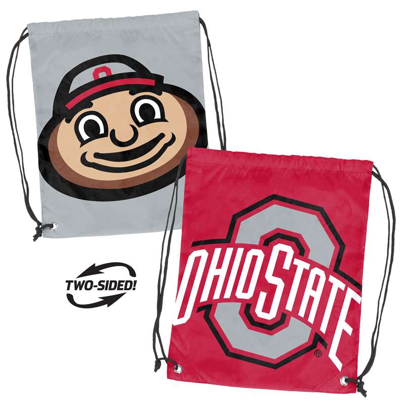 Ohio State University Buckeyes Doubleheader Draw String Backsack