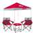 Ohio State Buckeyes Canopy Tailgate Bundle - Set Includes 9X9 Canopy, 2 Chairs and 1 Side Table