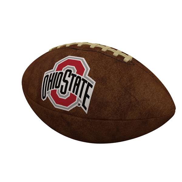 Ohio State University Buckeyes Official Size Vintage Football