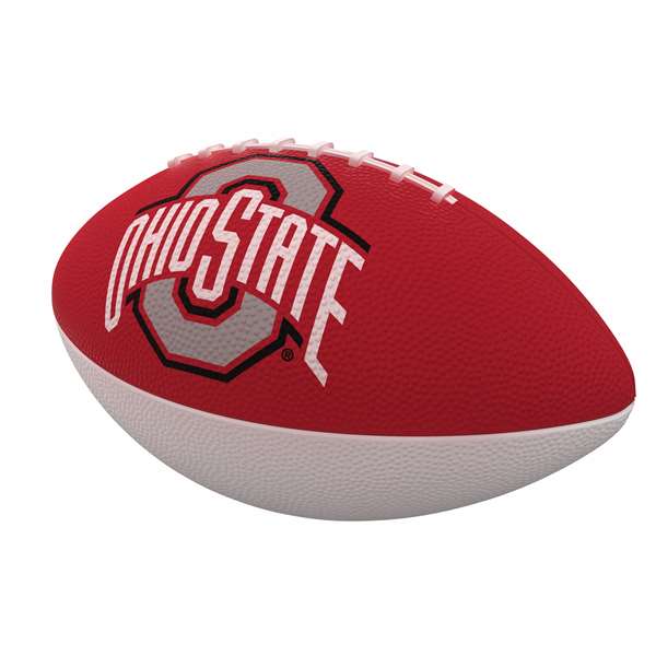 Ohio State University Buckeyes Junior Size Rubber Football