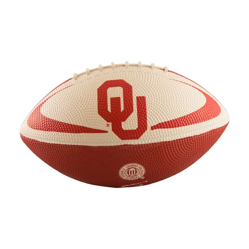 Oklahoma Mini-Size Rubber Football