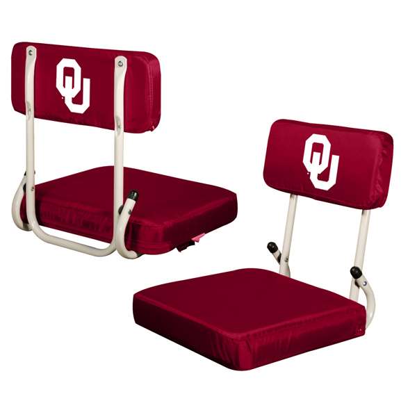 University of Oklahoma Sooners Folding Hard Back Stadium Seat - Bleacher Chair
