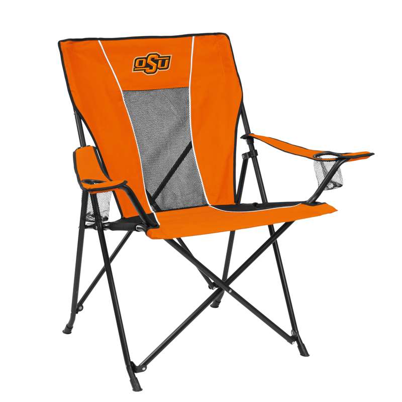 Oklahoma State Uiversity Cowboys Game Time Chair Folding Big Boy Tailgate Chairs