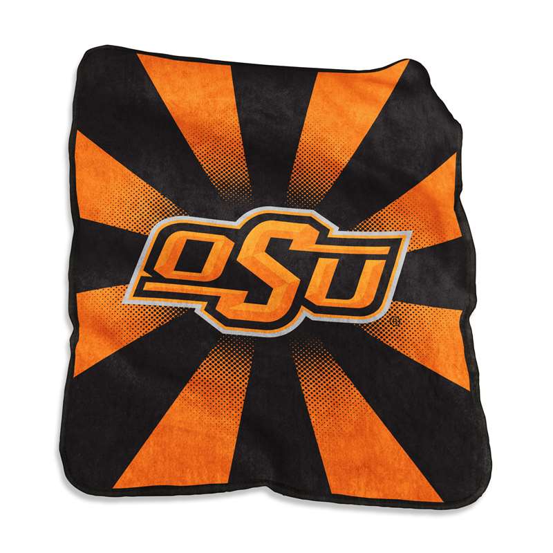 Oklahoma State University Raschel Throw