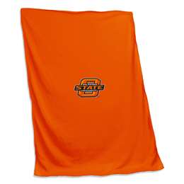 Oklahoma State Cowboys Sweatshirt Blanket 54X84 in.