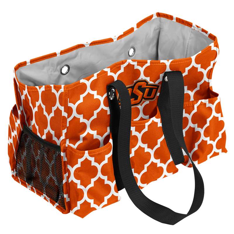 Oklahoma State University Cowboys Crosshatch Junior Picnic Caddy Tote Bag