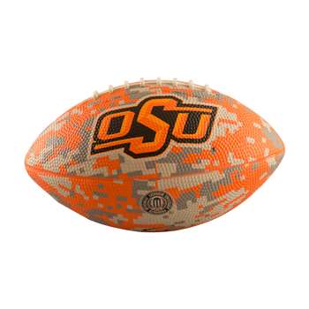 Oklahoma State University Mini-Size Rubber Camo Football