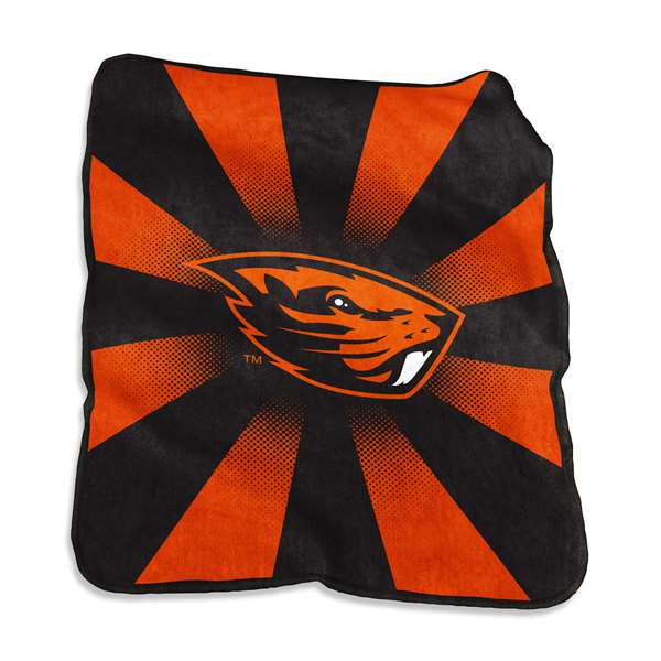Oregon State University Beavers Raschel Throw Blanket