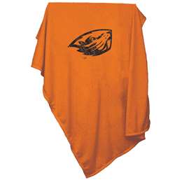 Oregon State University Beavers Sweatshirt Blanket Screened Print