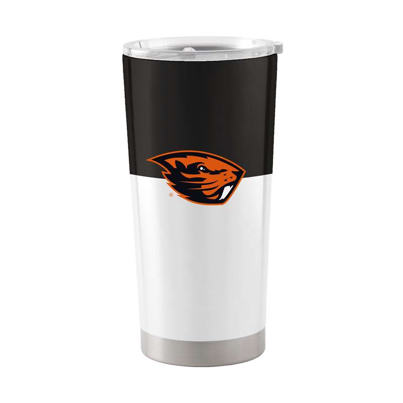 Oregon State Colorblock 20oz Stainless Tumbler