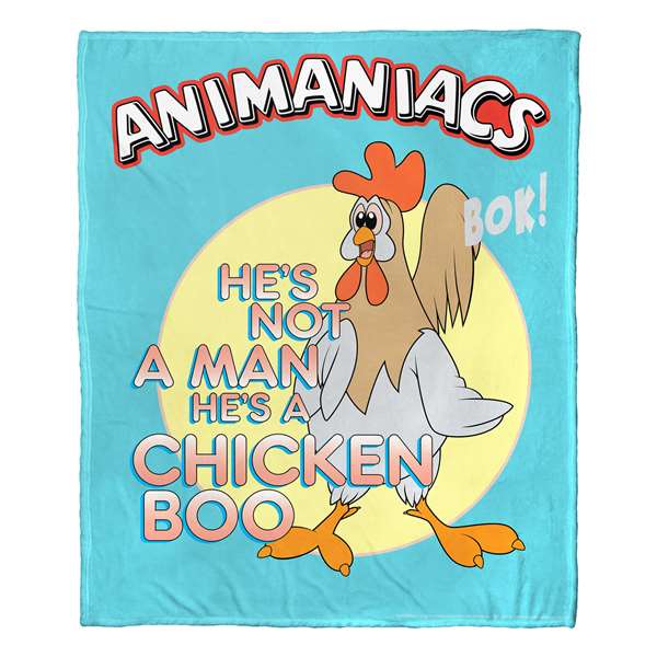 Animaniacs, Chicken Boo  Silk Touch Throw Blanket 50"x60"  