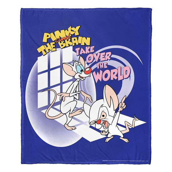 Animaniacs, World Takeover  Silk Touch Throw Blanket 50"x60"  