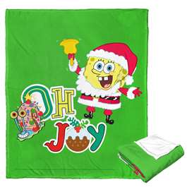 SpongeBob, Oh Joyful Holiday  Silk Touch Throw Blanket 50"x60" 