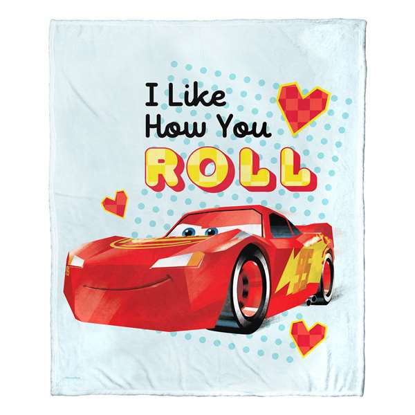 Cars, Like How You Roll  Silk Touch Throw Blanket 50"x60"  